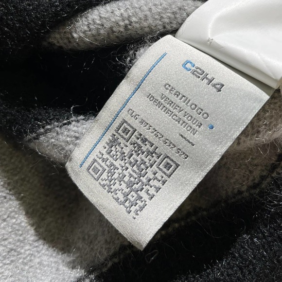 Striped grunge mohair - Picture 4 of 4